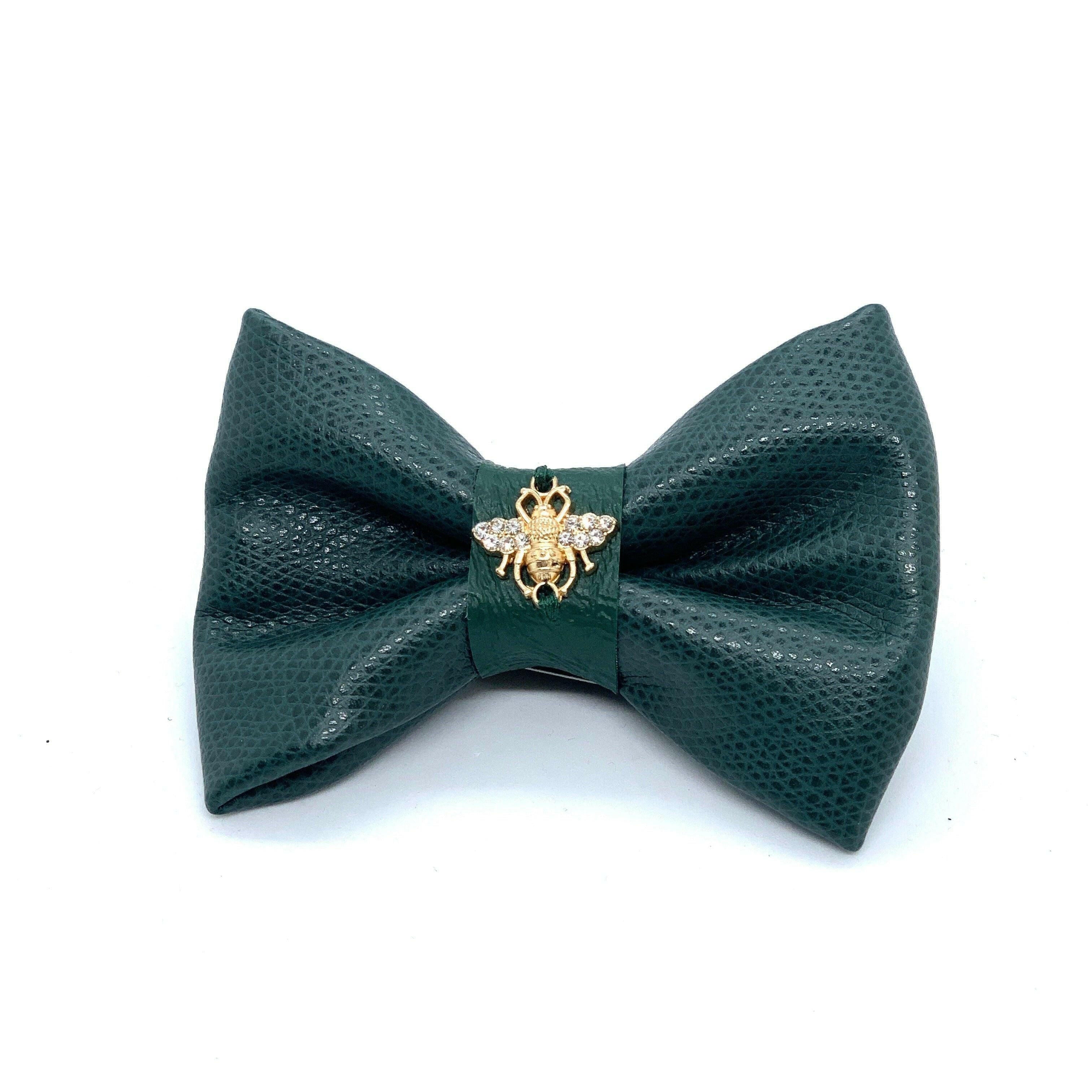 Jade Dog Bow Tie.