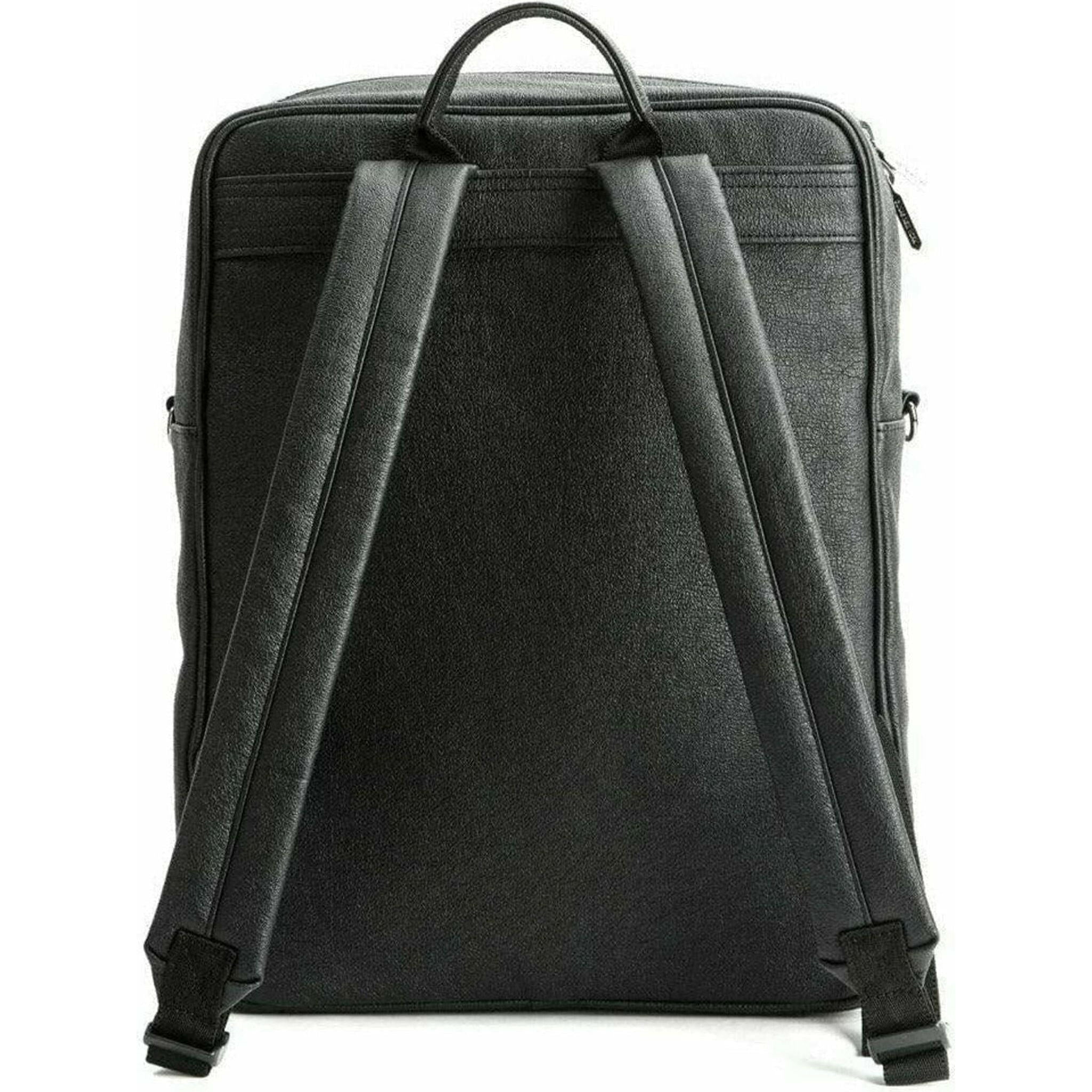 Jared - Blue Vegan Leather Men's Backpack.