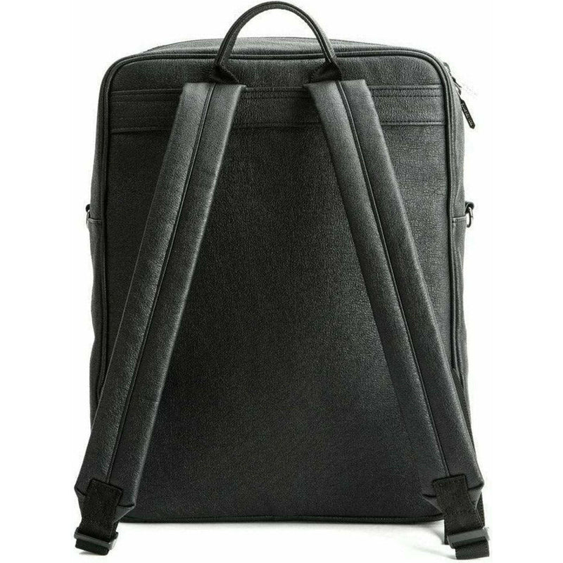 Jared - Blue Vegan Leather Men's Backpack