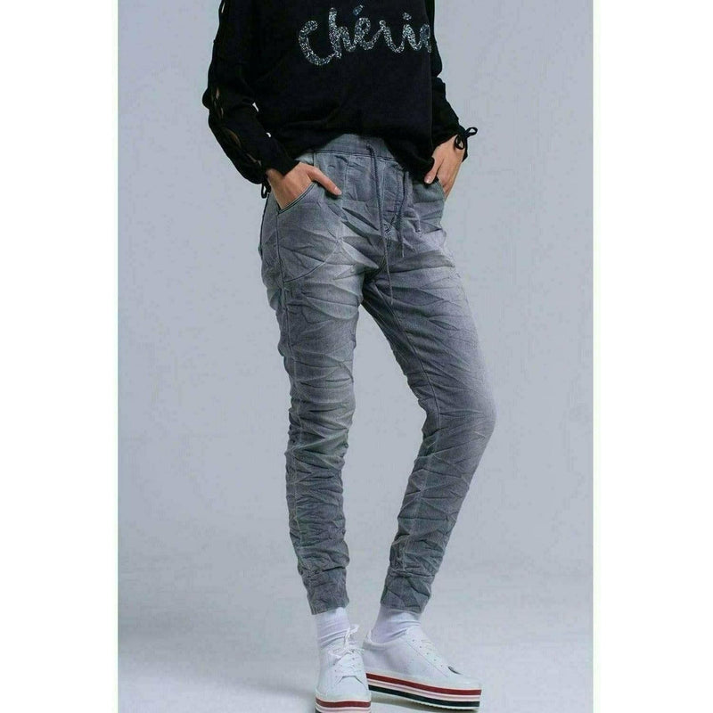 Jogger Jeans in Grey