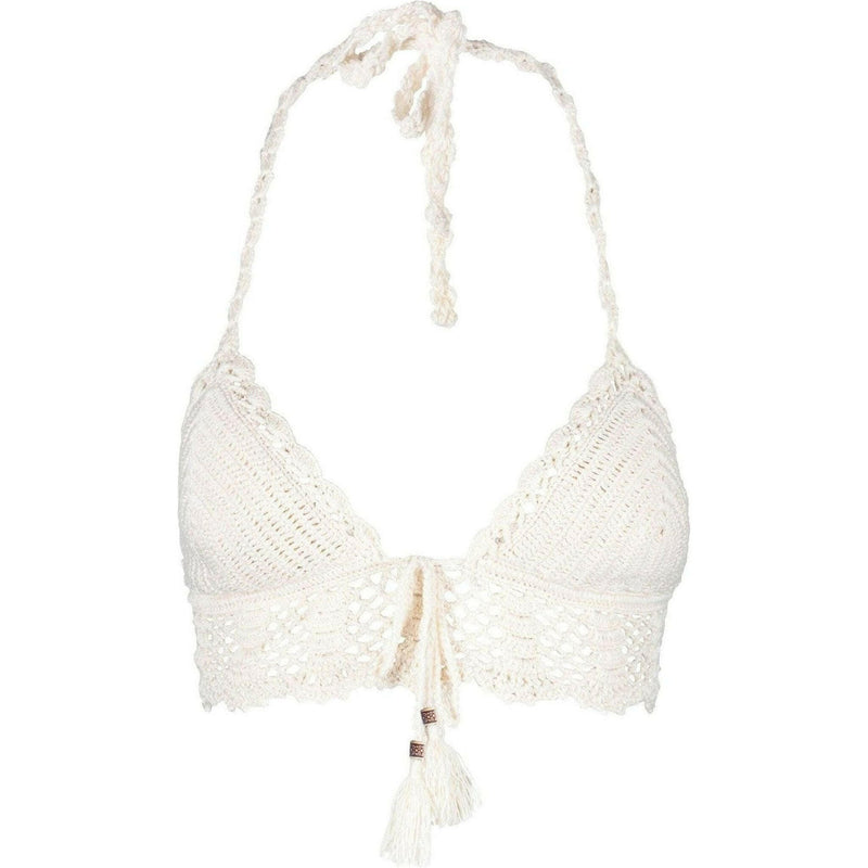 La Amatista Ecru Hand-Crocheted Bikini Set Cream