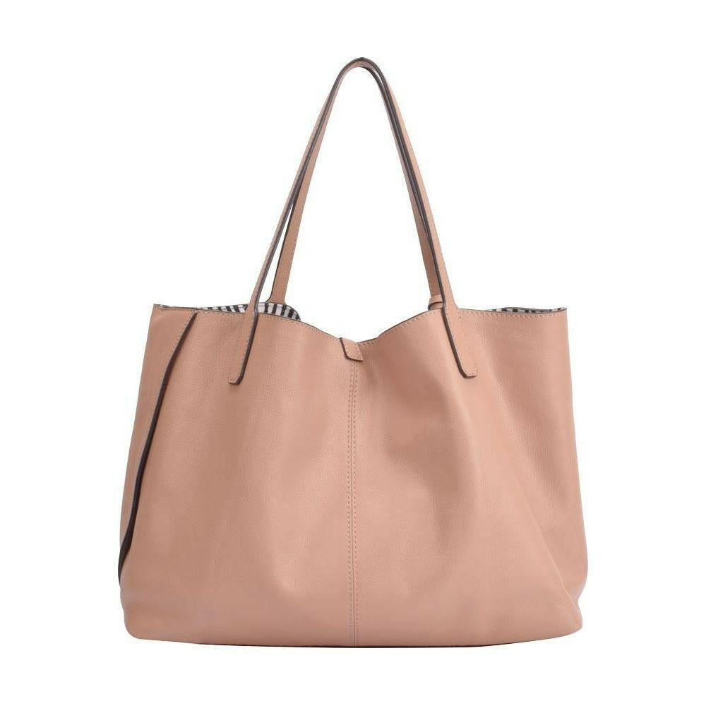 Lacey Luxury Leather Handbag Tote.