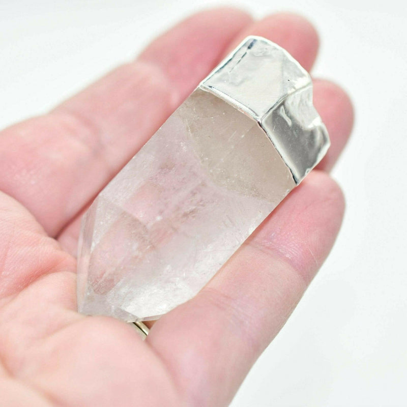 Large Single Crystal Point Pendant