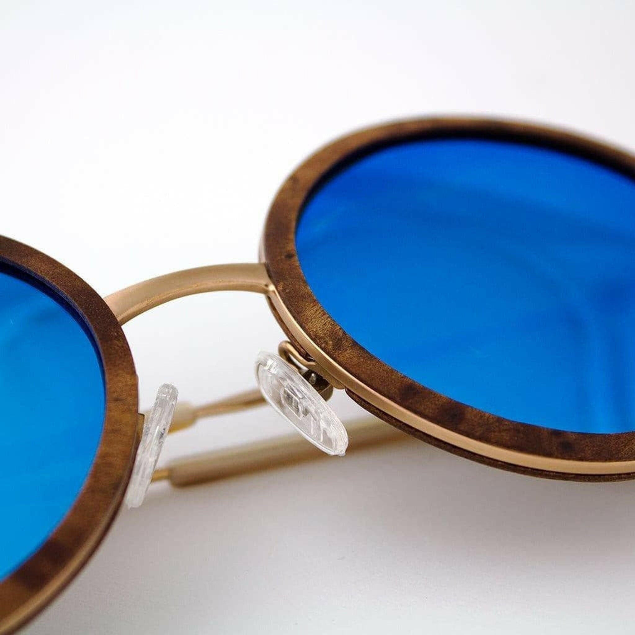 Largo - Metal & Wood Sunglasses.