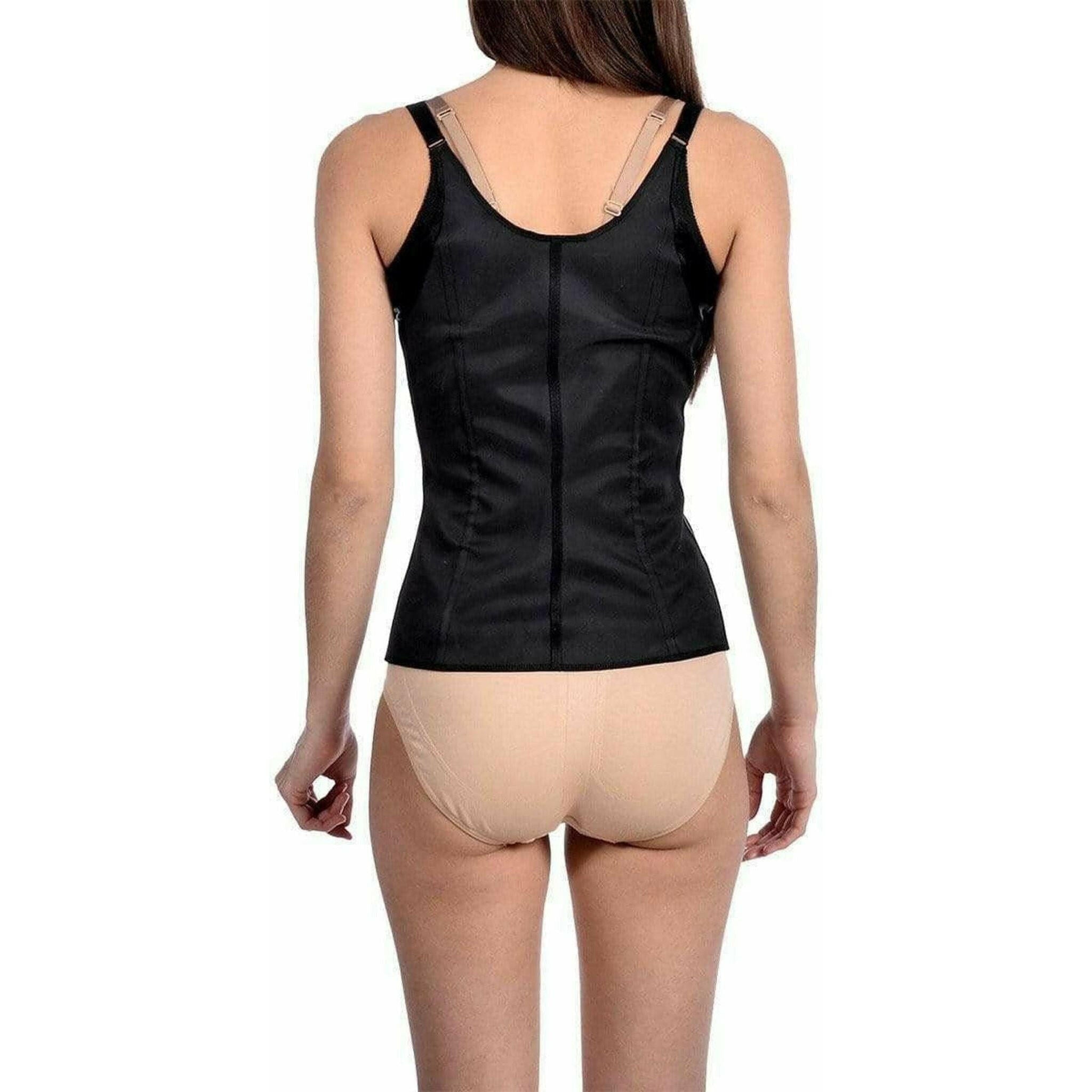 Latex Waist Shaper and Trainer with Shoulder Straps.