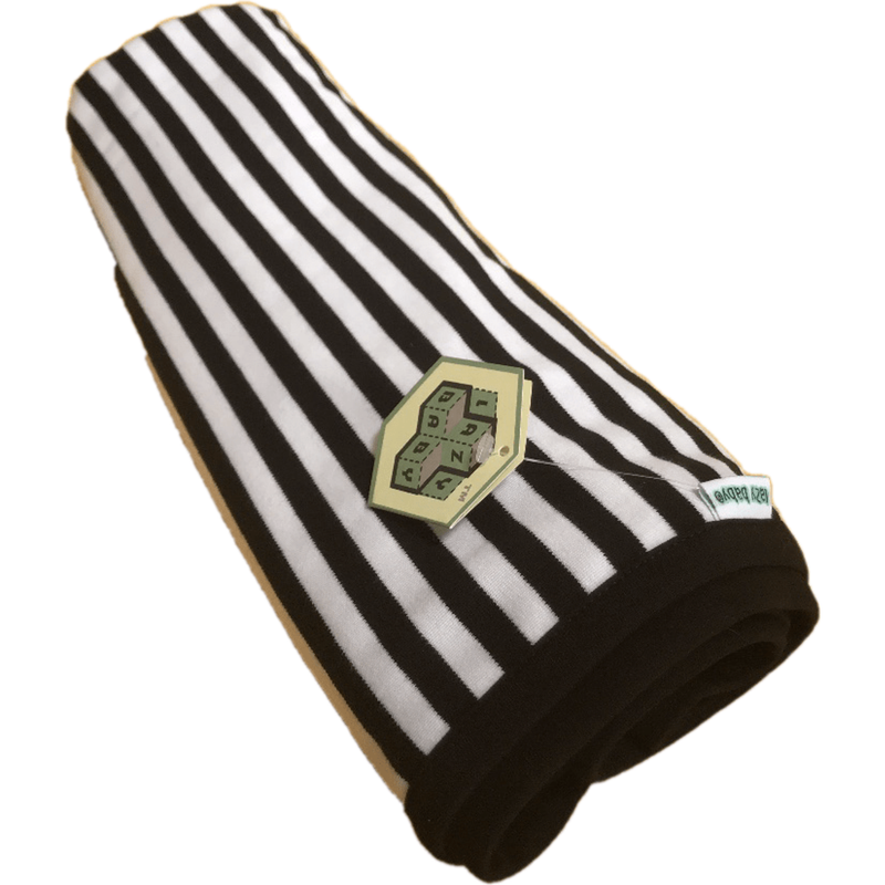 Lazy Baby Organic Cotton Black & White Blanket