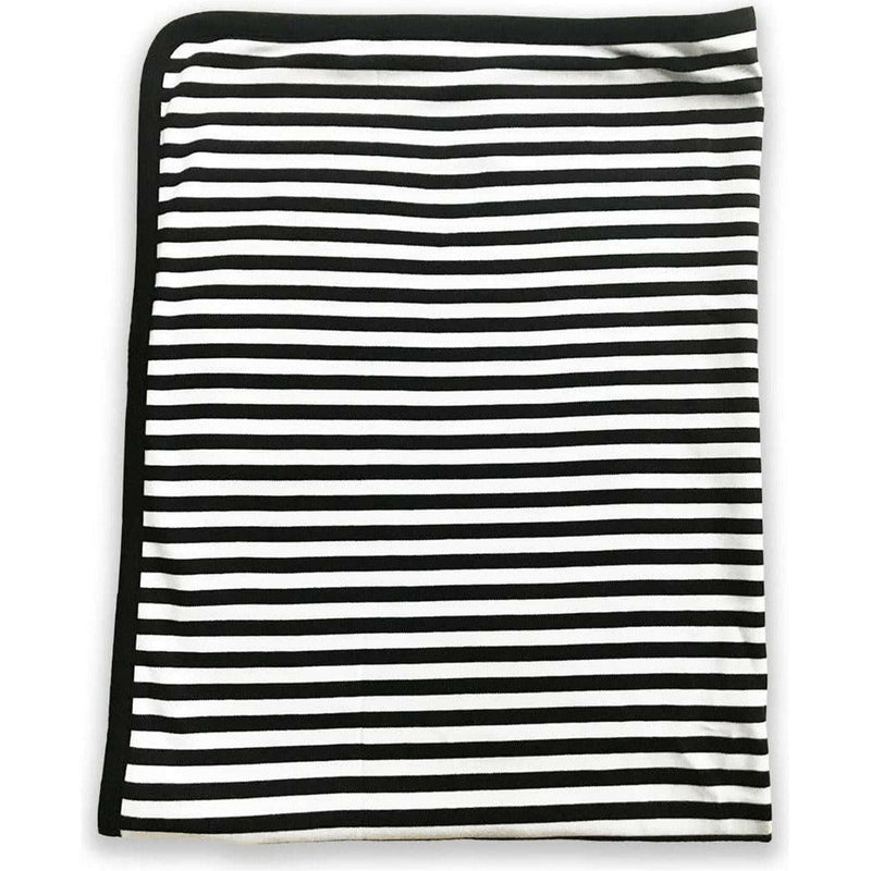 Lazy Baby Organic Cotton Black & White Blanket