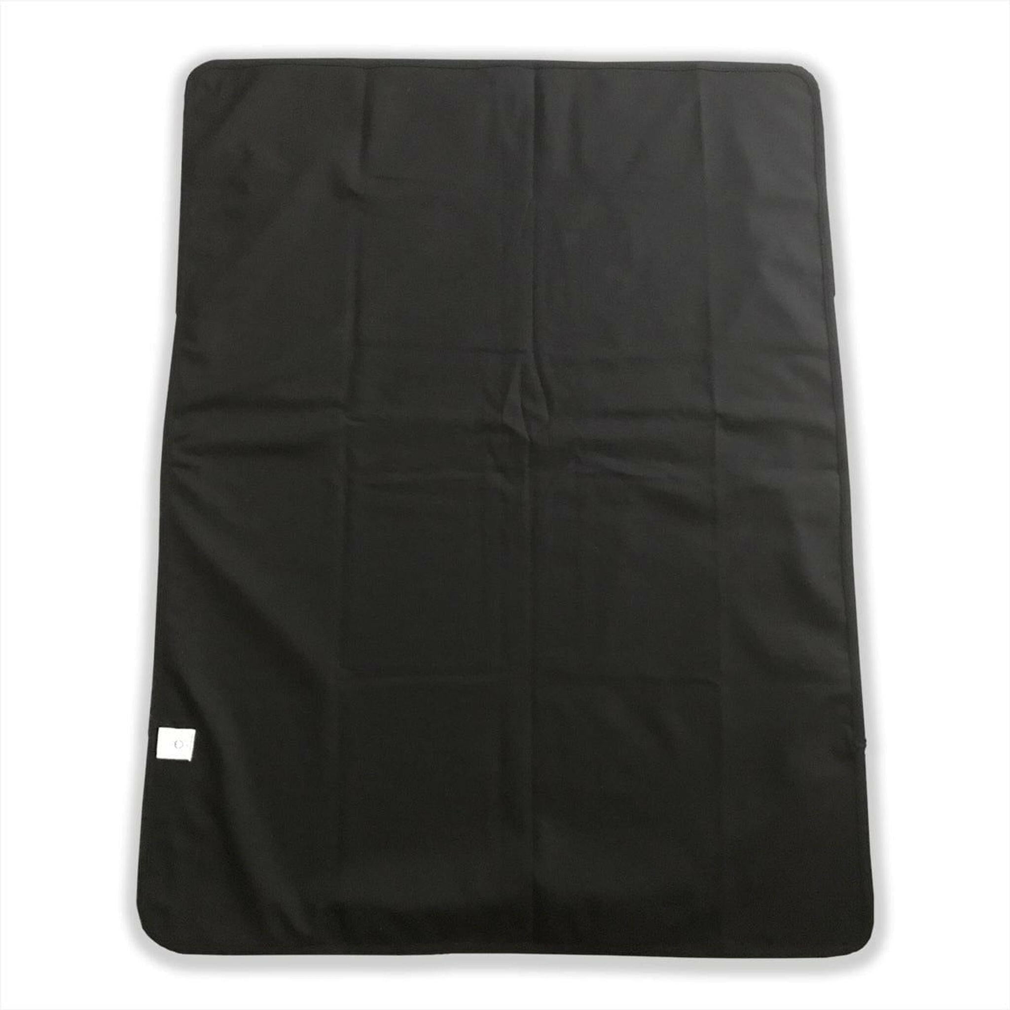 Lazy Baby Organic Cotton Black & White Blanket.