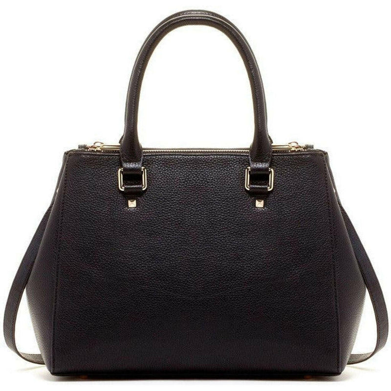 Leather Black Satchel Bag