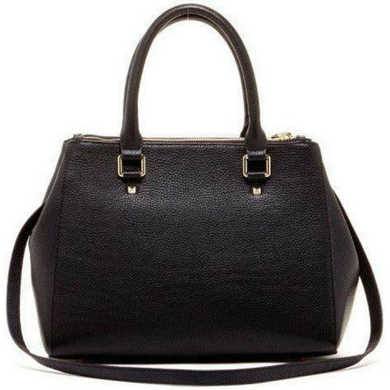 Leather Black Satchel Bag