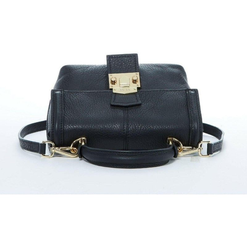 Linda Black Crossbody Backpack Purse