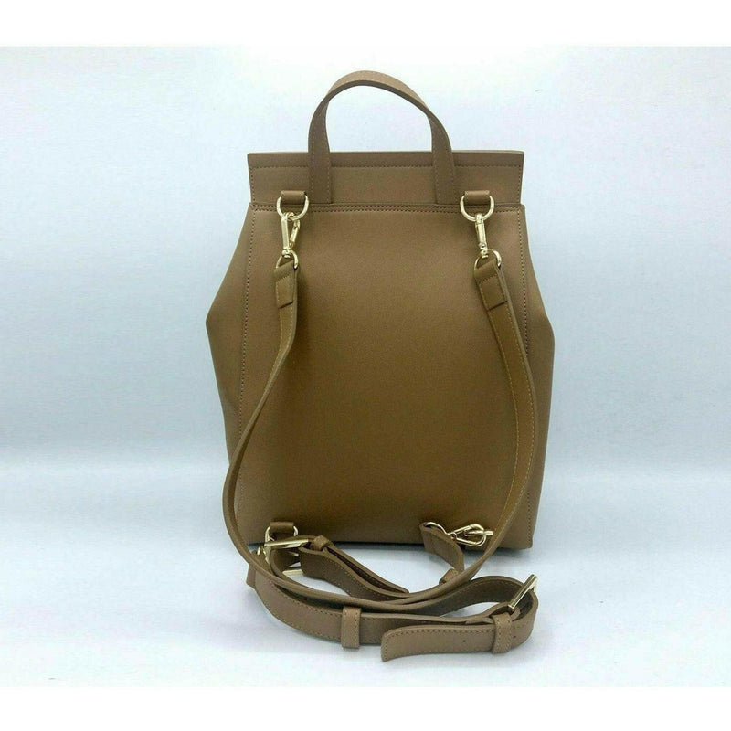 Livia - Tan Vegan Leather Backpack