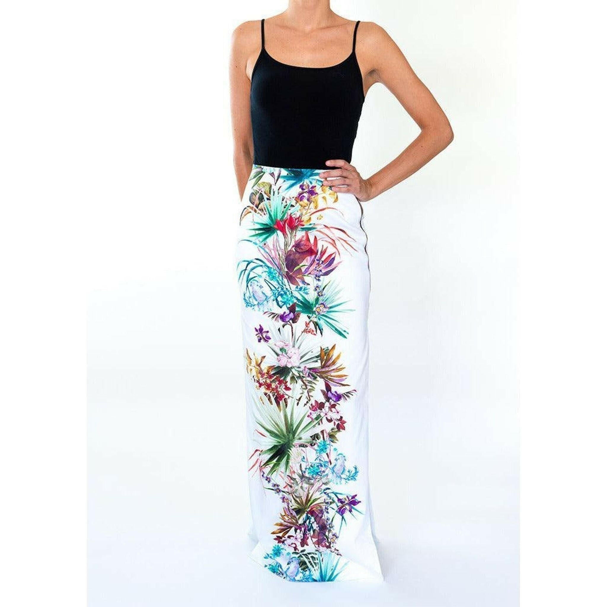 Louise Tropical Long Skirt.