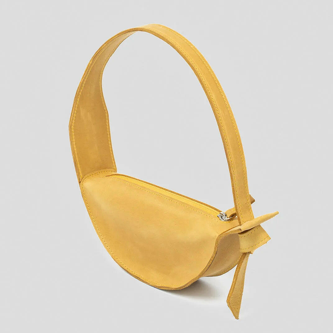 Shoulder Bag Crescent Yellow.