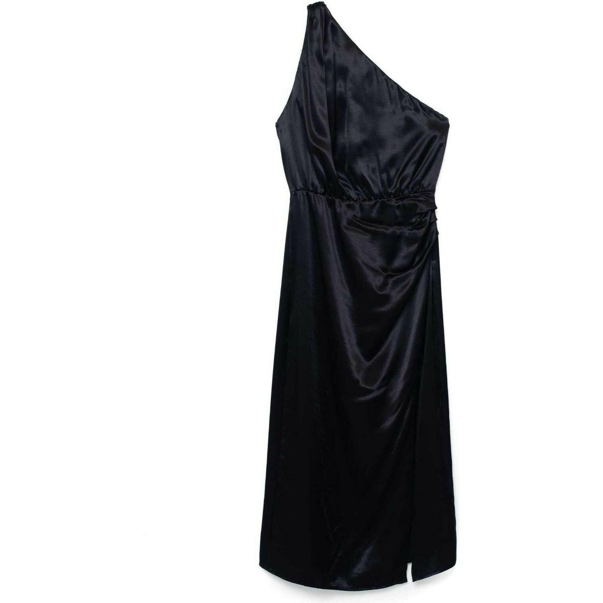 Melissa Midi Dress in Black.