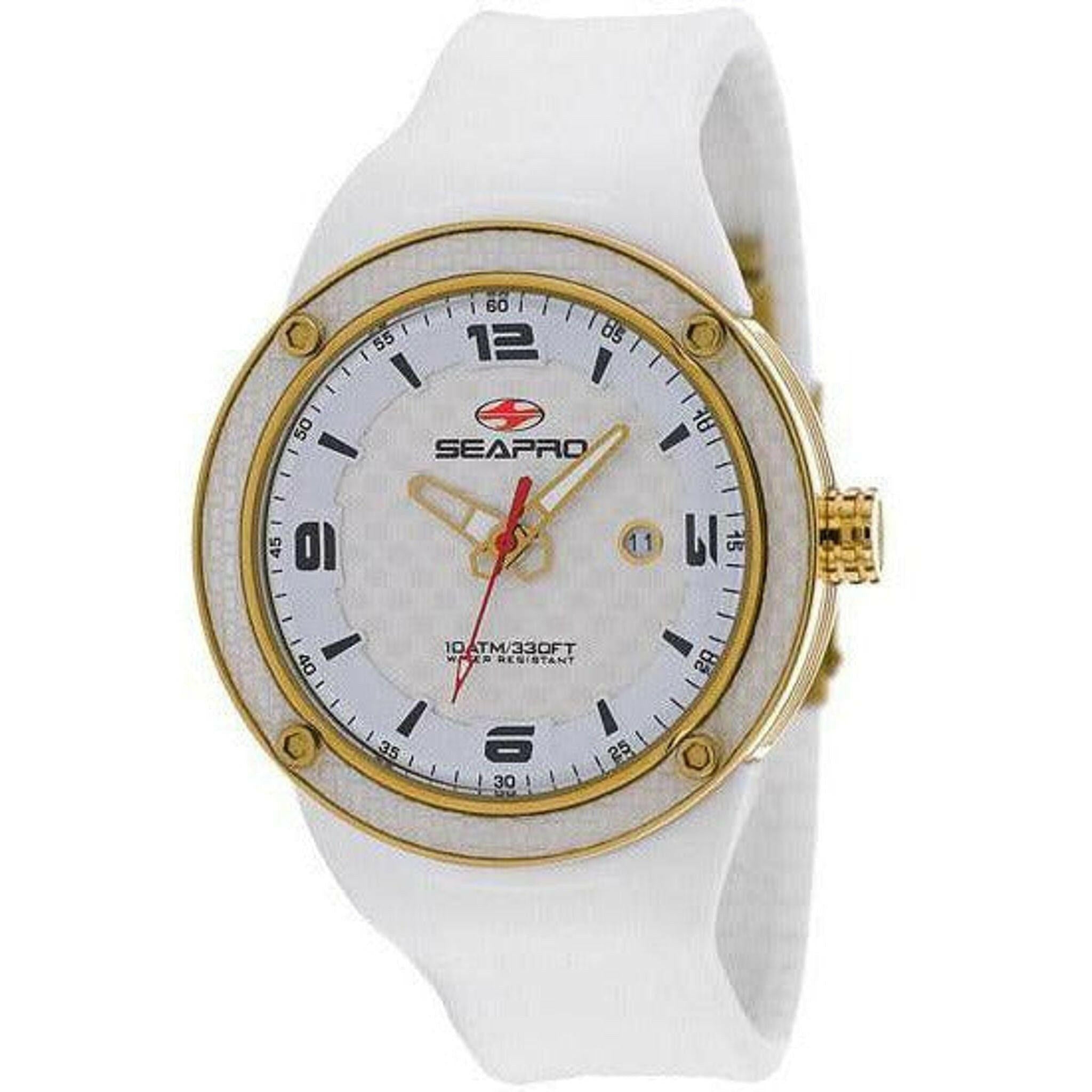 Men's Driver Watch in Gold.