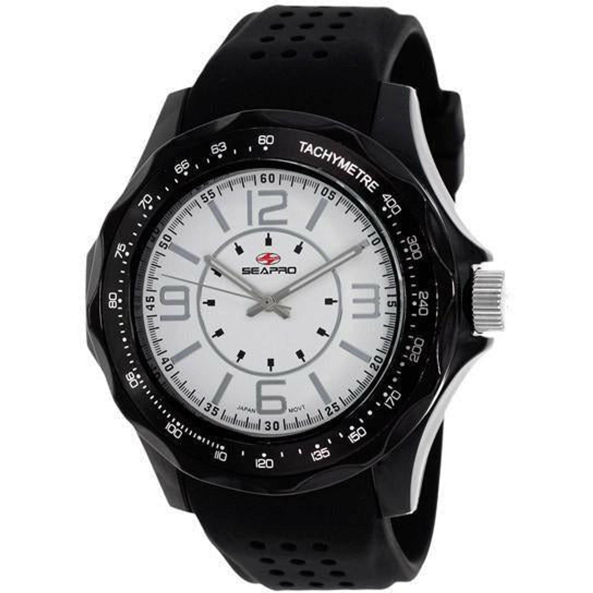 Men's Dynamic Watch in White.