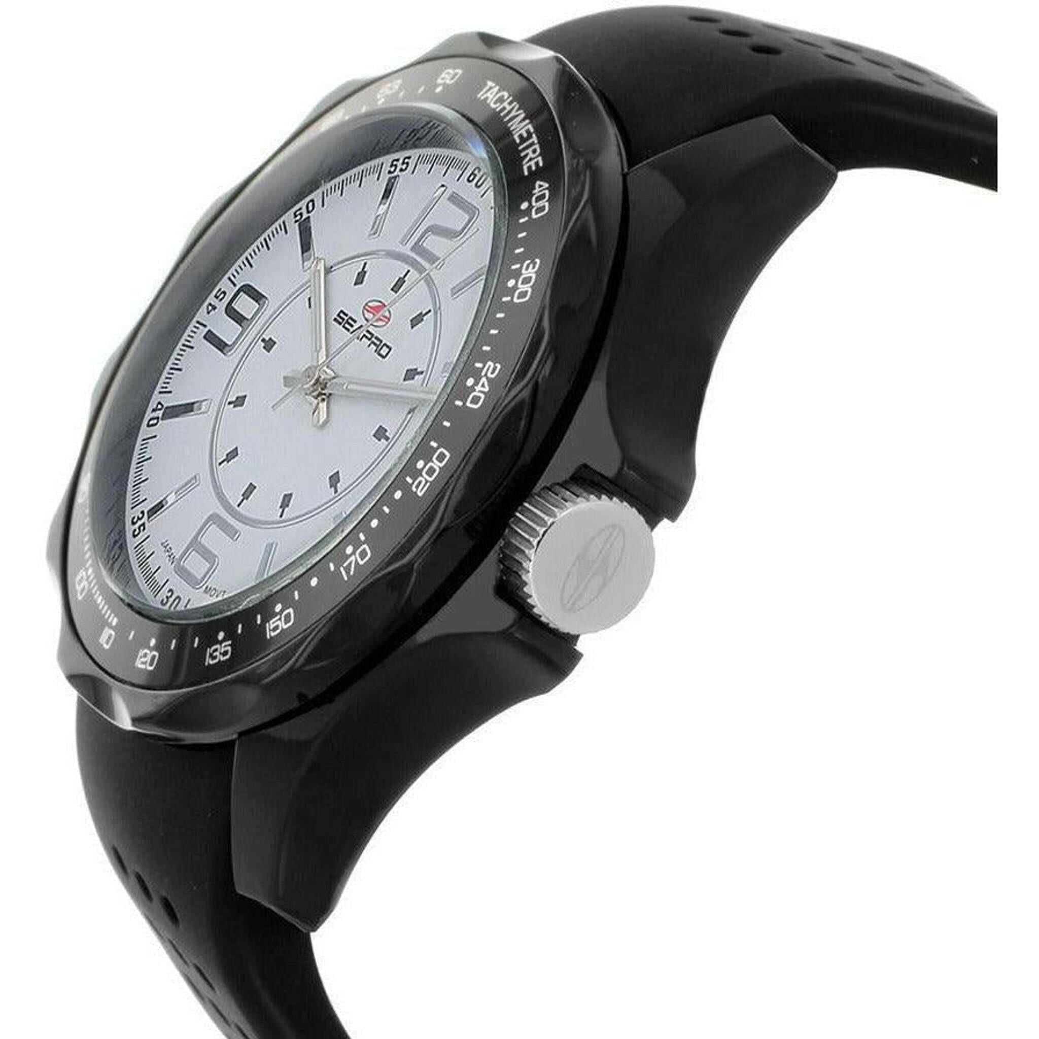 Men's Dynamic Watch in White.