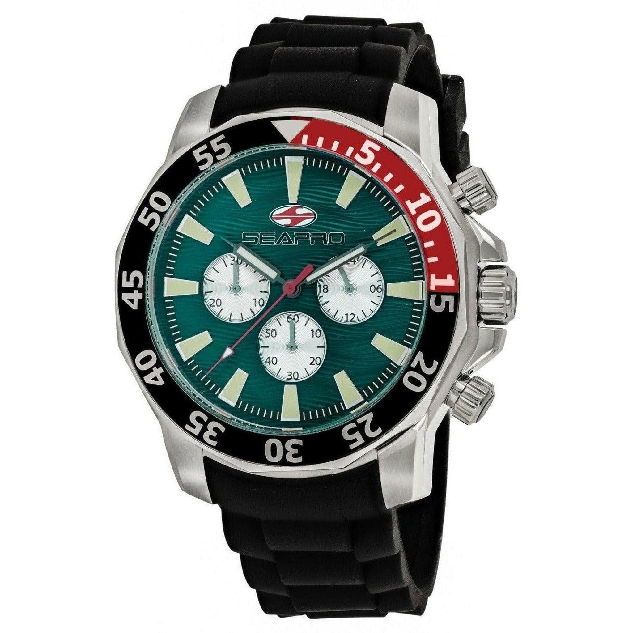 Men's Scuba Explorer with Green Dial.