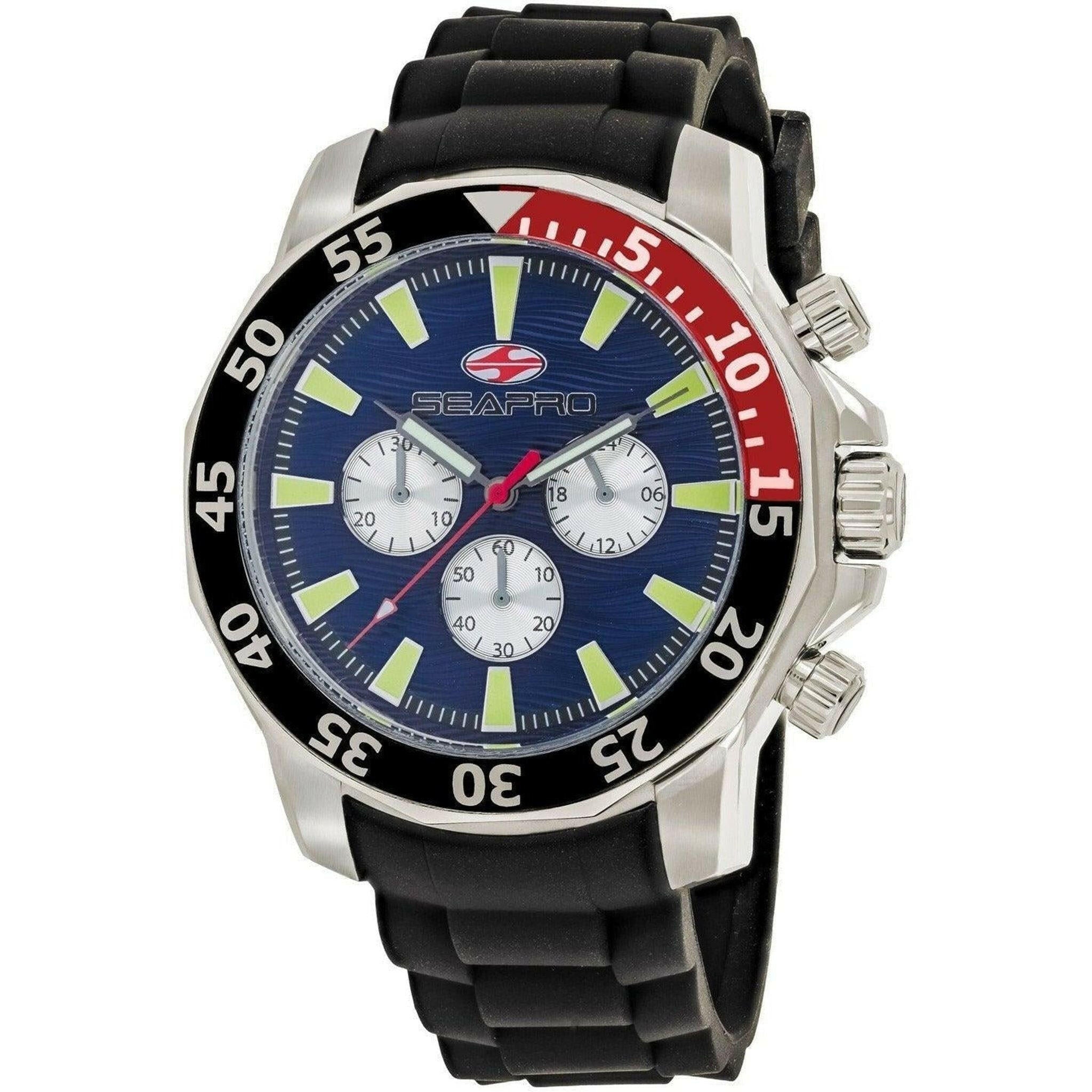 Men's Scuba Explorer with Blue Dial.