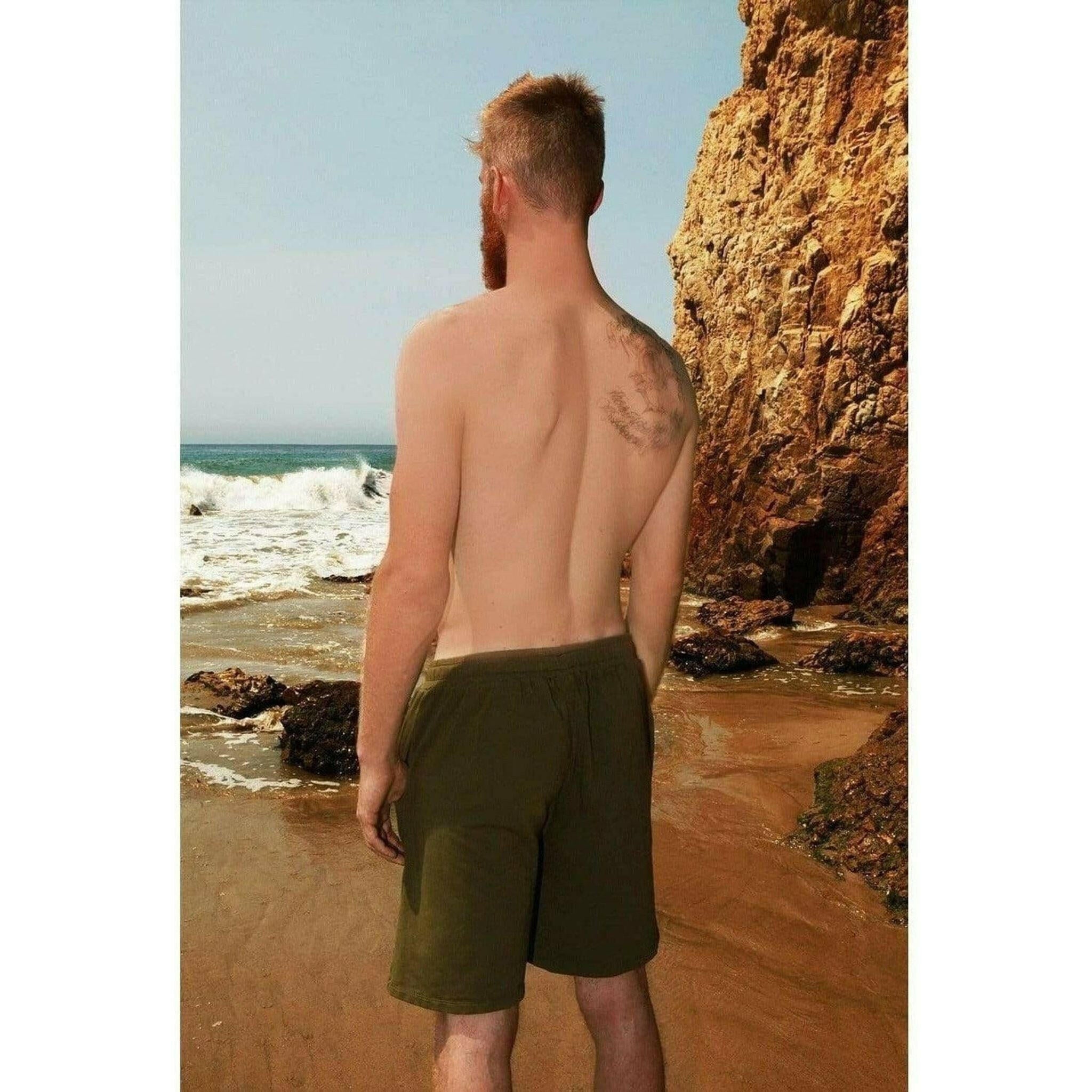 Men's Yoga Ninja Shorts Organic Eco-Friendly.