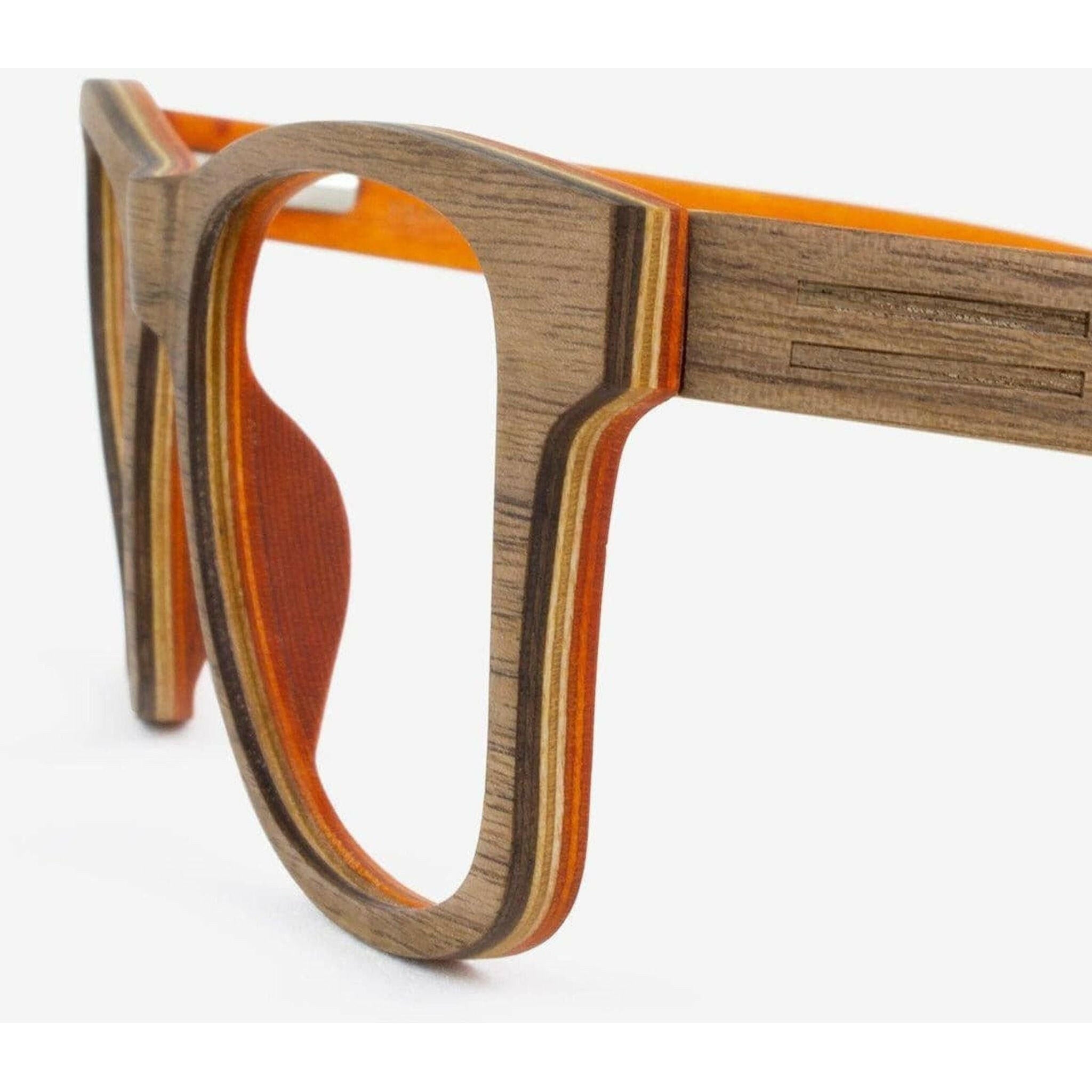 Milton - Wood Eyeglasses.