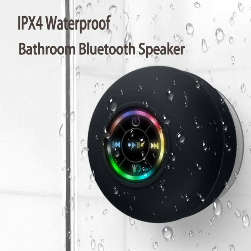 Mini Waterproof RGB Bluetooth Speaker.