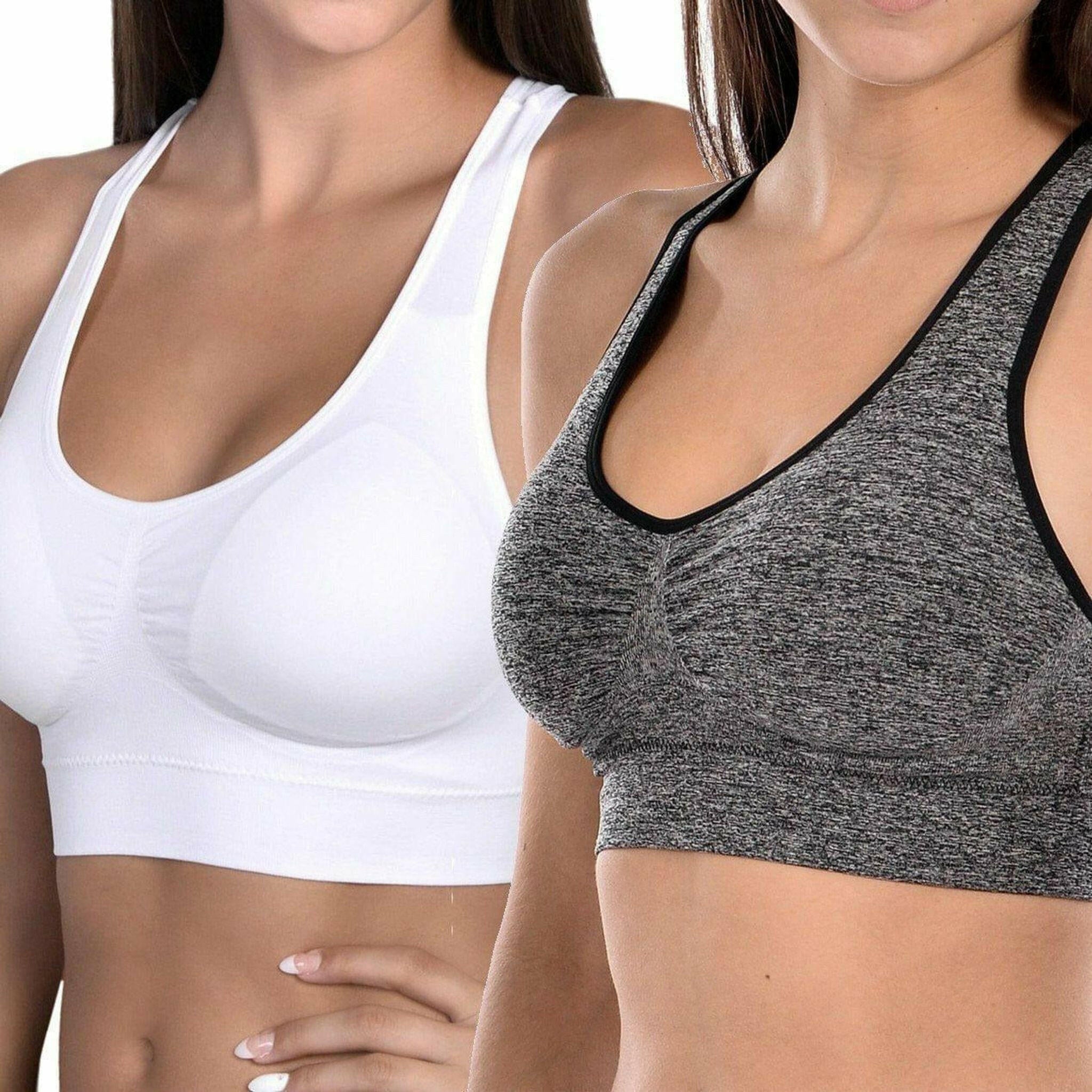 Most Comfortable Racerback Bra 2 Pack.