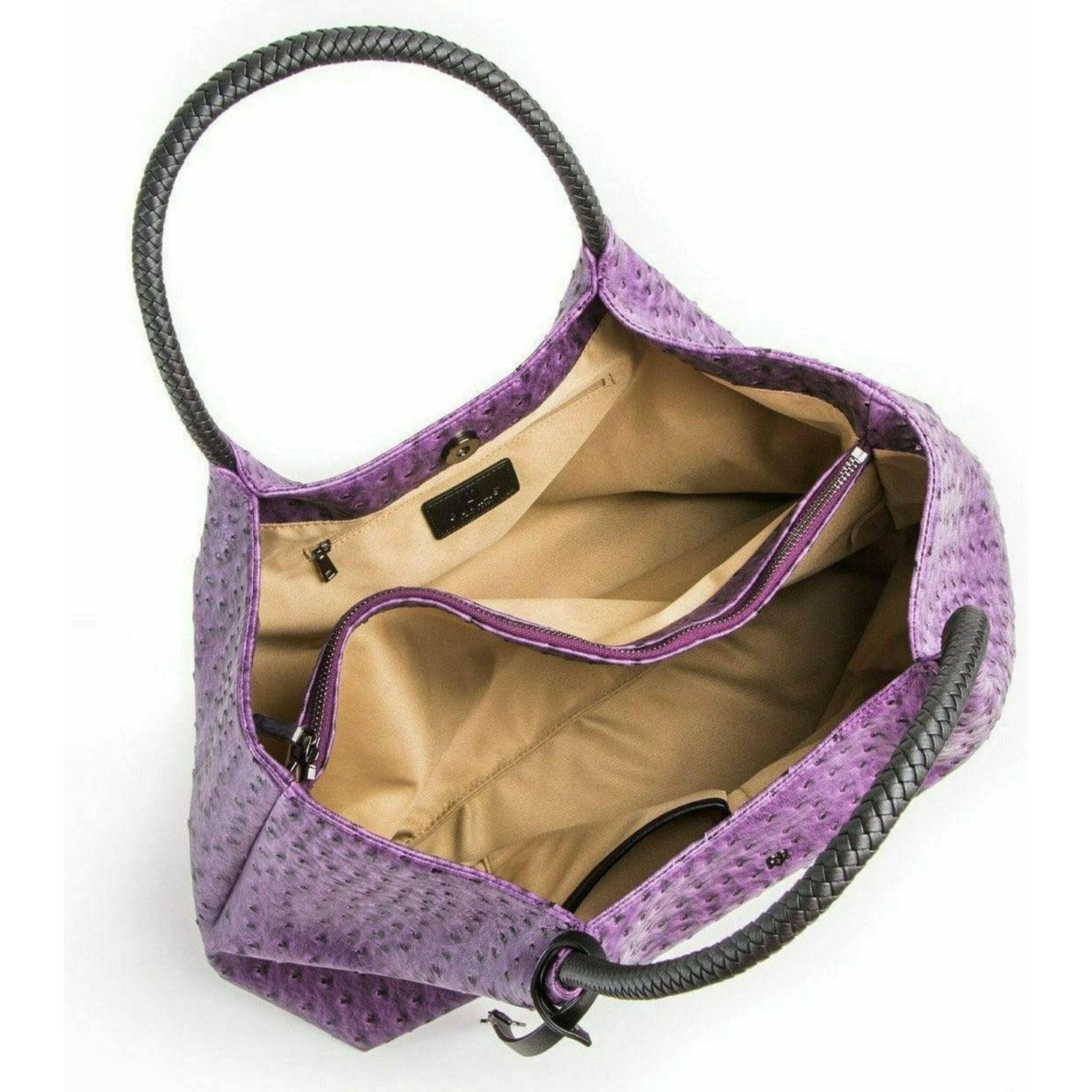 Naomi - Purple Vegan Leather Tote Bag.