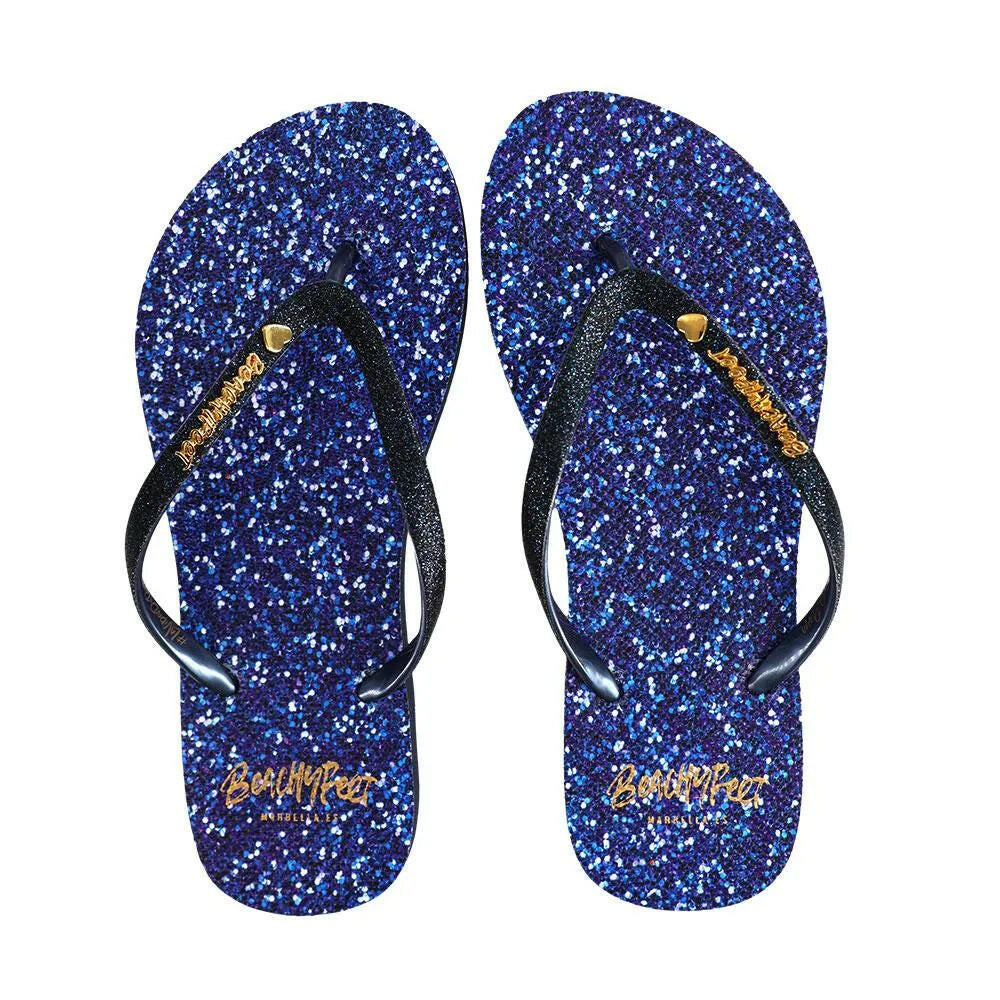 BeachyFeet® - Navy Shimmer.