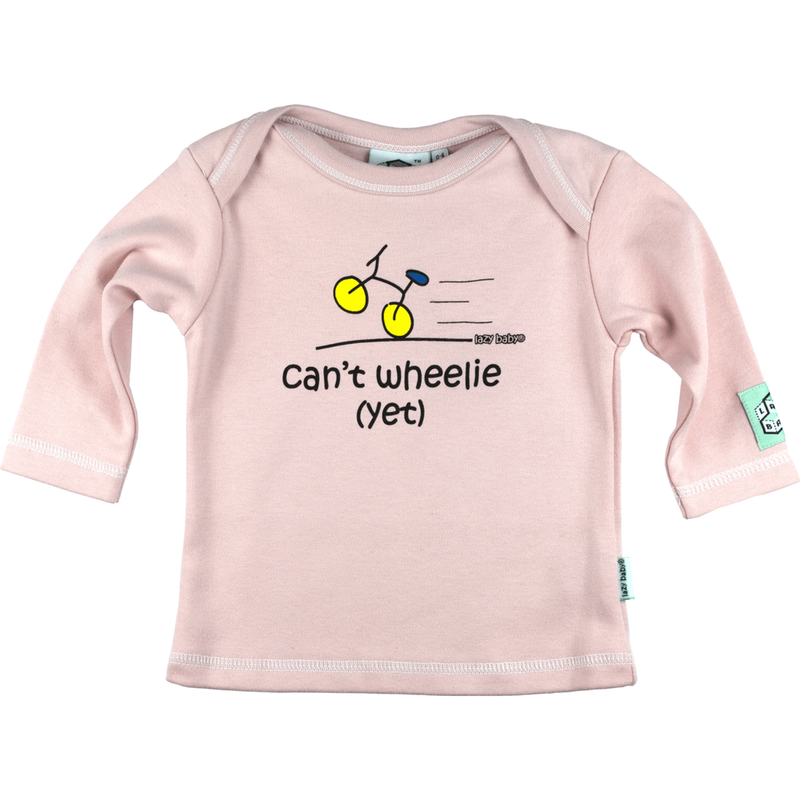 Newborn Gift for Cyclist - Can't Wheelie Yet