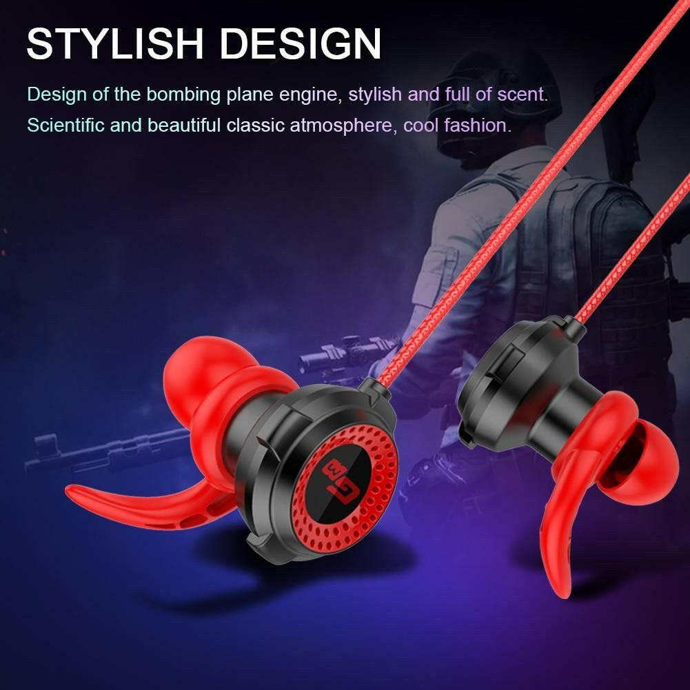 Ninja Dragons G2000 3.5mm Gaming Earphones with Extension Microphone.