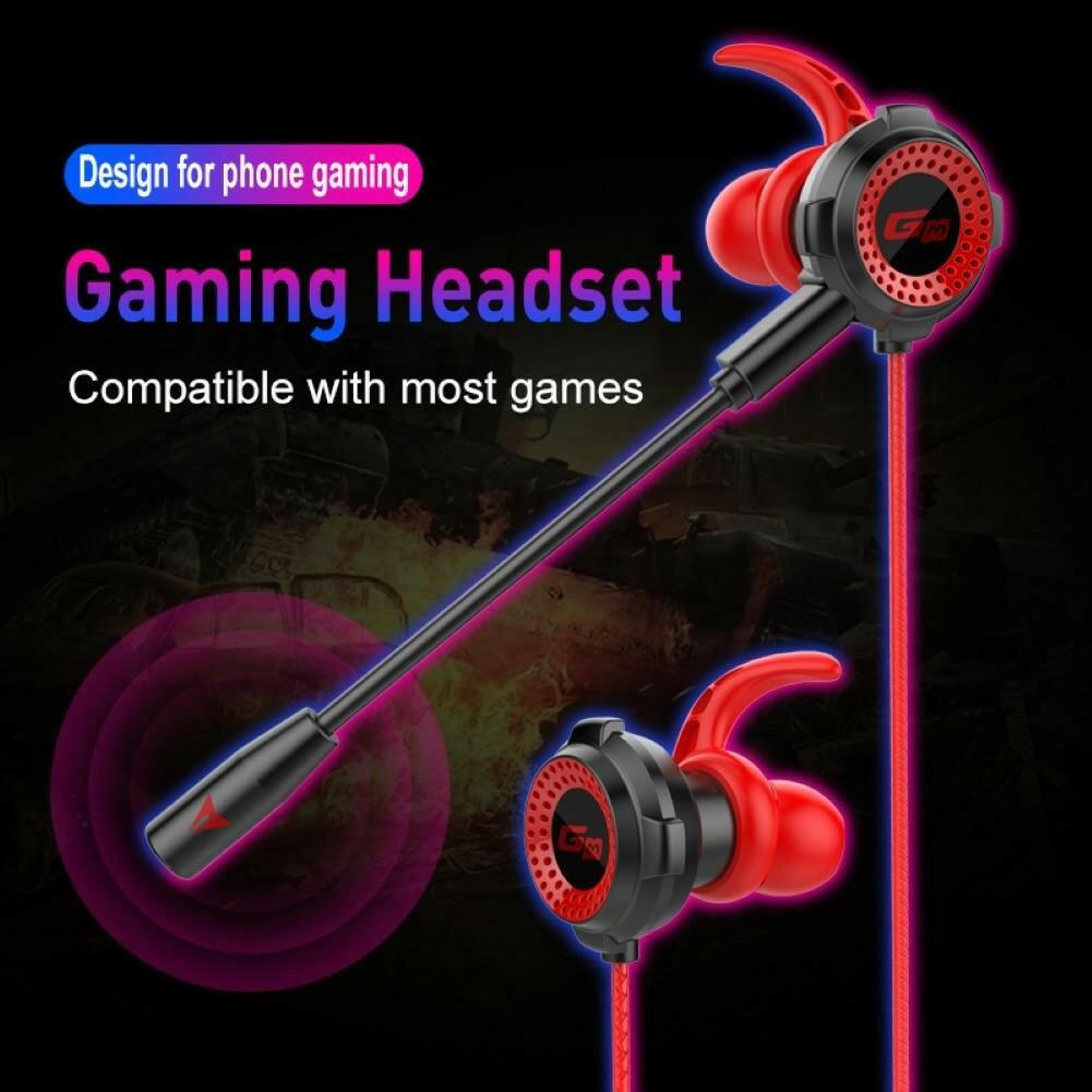 Ninja Dragons G2000 3.5mm Gaming Earphones with Extension Microphone.