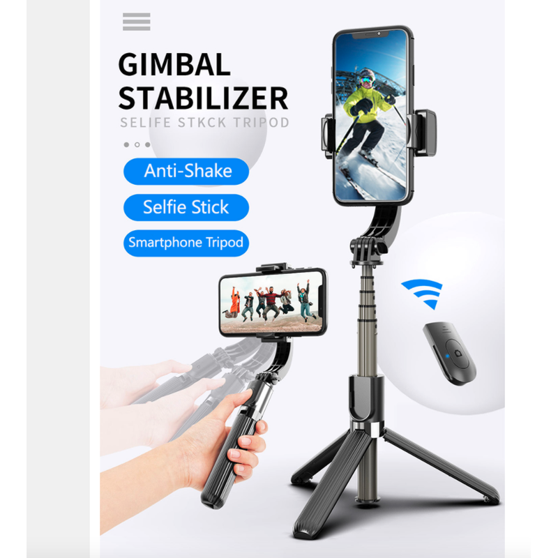 Ninja Mobile Selfie Stick Tripod Stabilizer |  quirkitrendz.