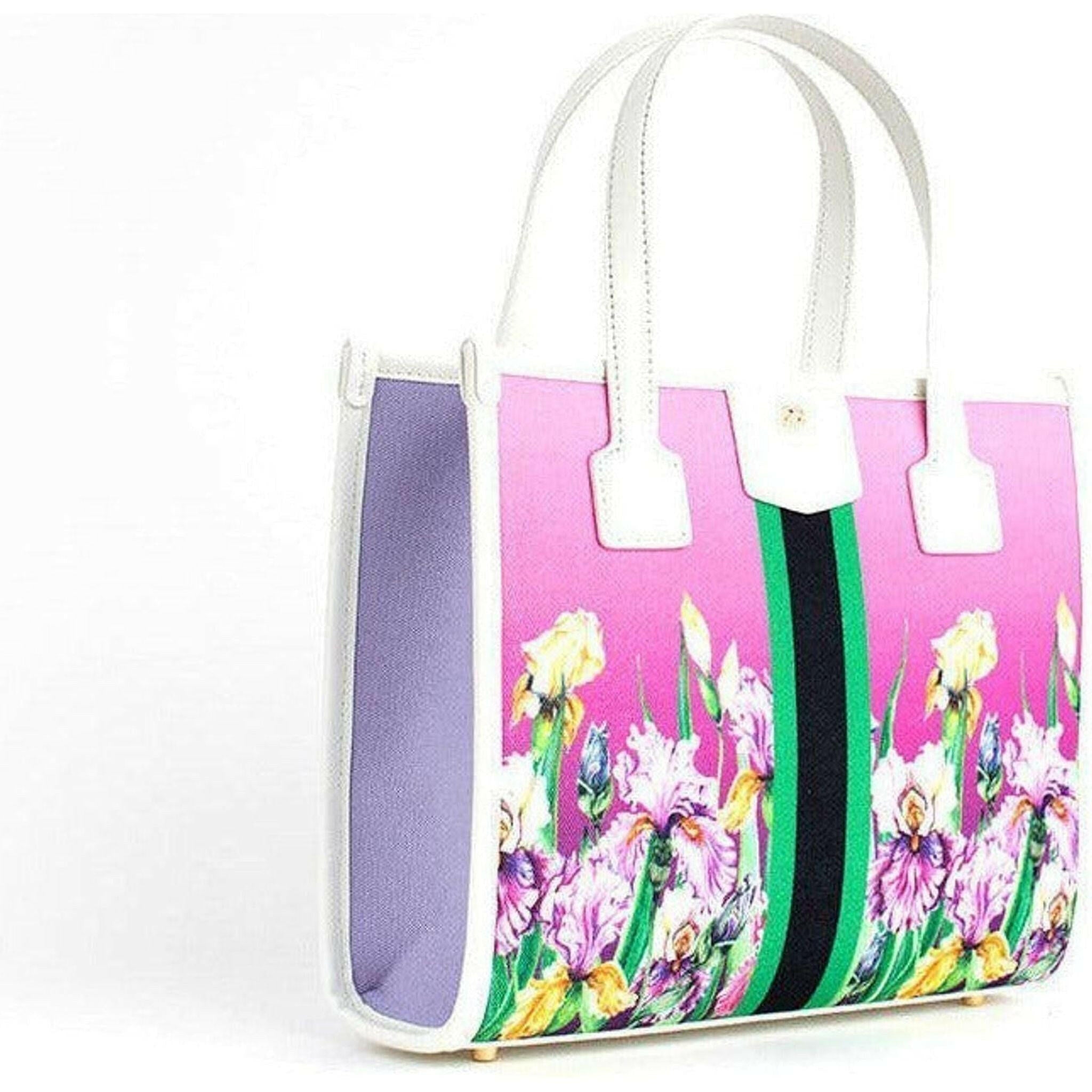 Oasis - Purple Iris Vegan Canvas Bag.