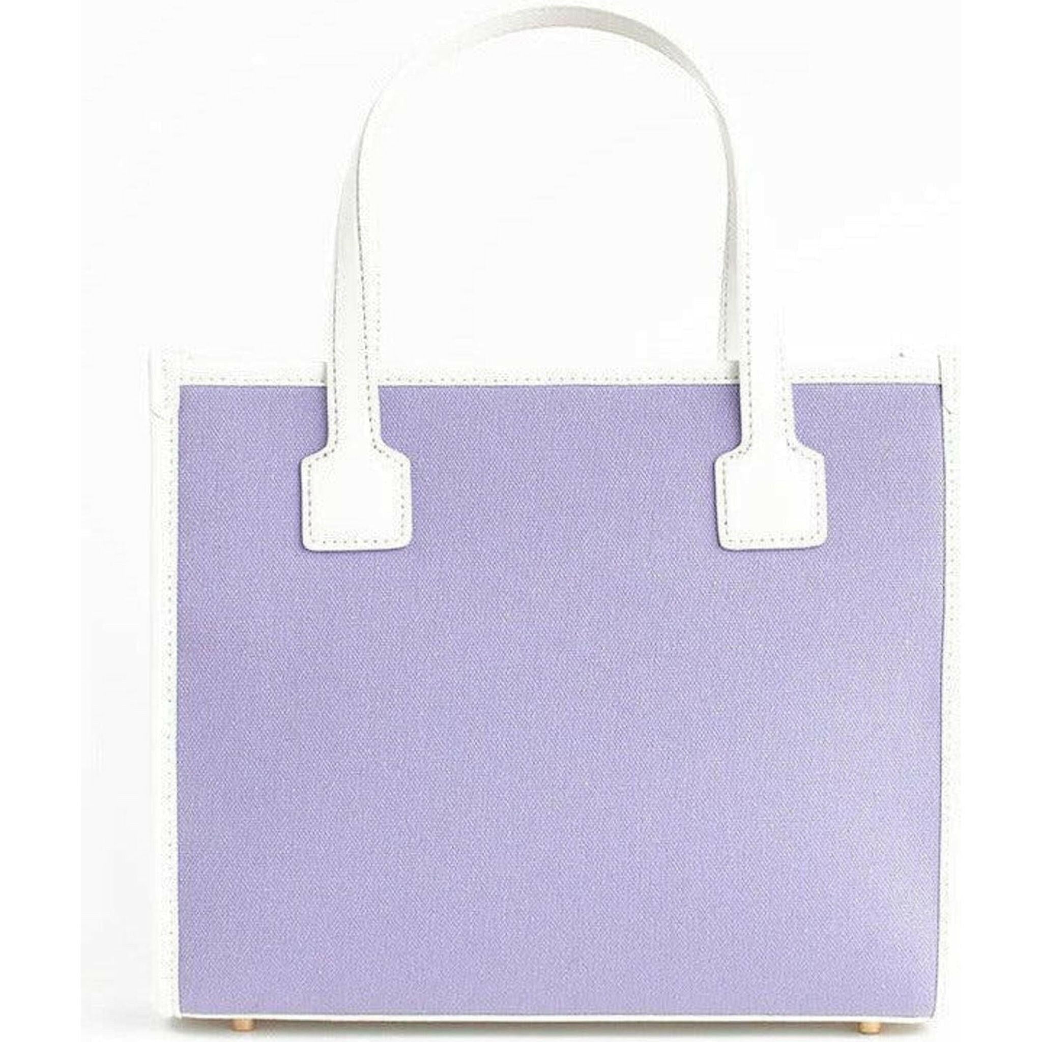 Oasis - Purple Iris Vegan Canvas Bag.