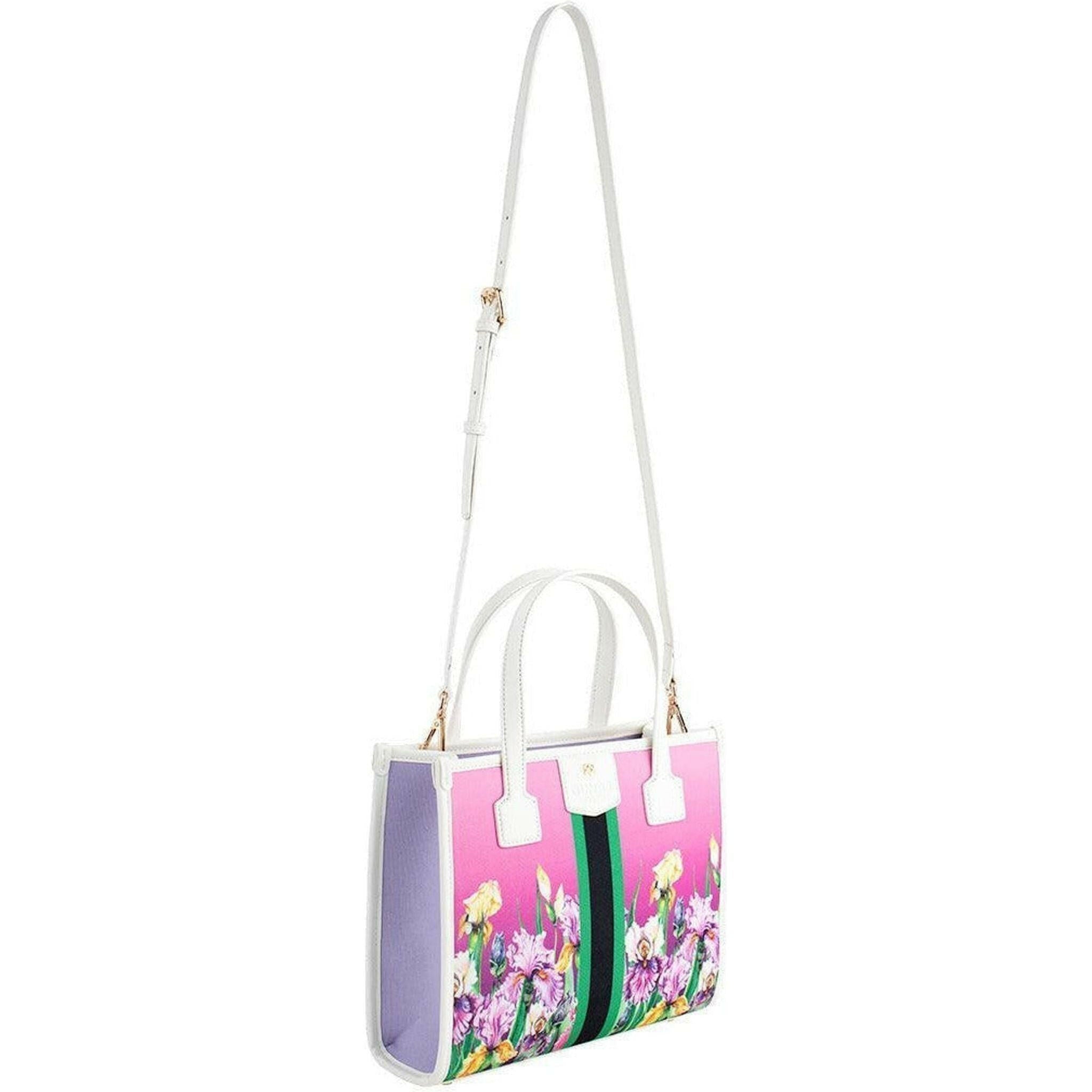 Oasis - Purple Iris Vegan Canvas Bag.