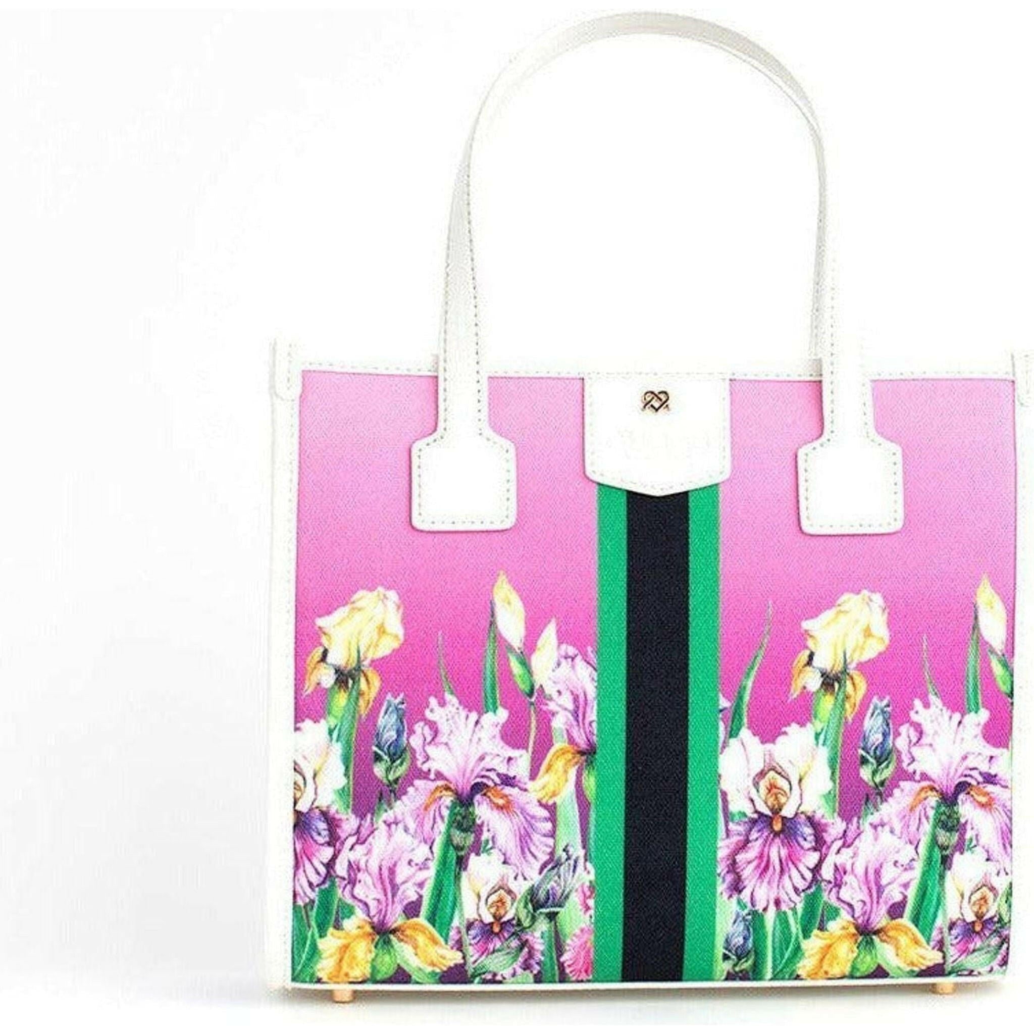 Oasis - Purple Iris Vegan Canvas Bag.