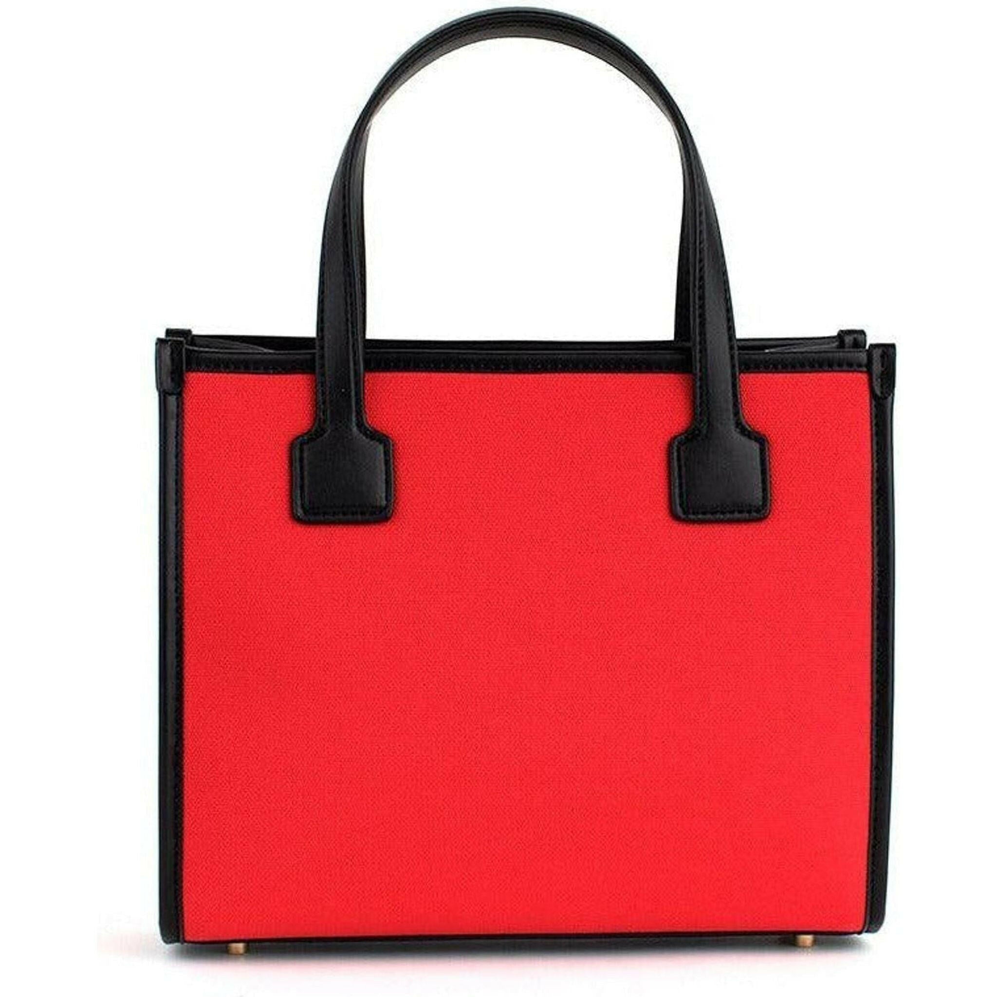 Oasis - Red Tartan Vegan Canvas Bag.