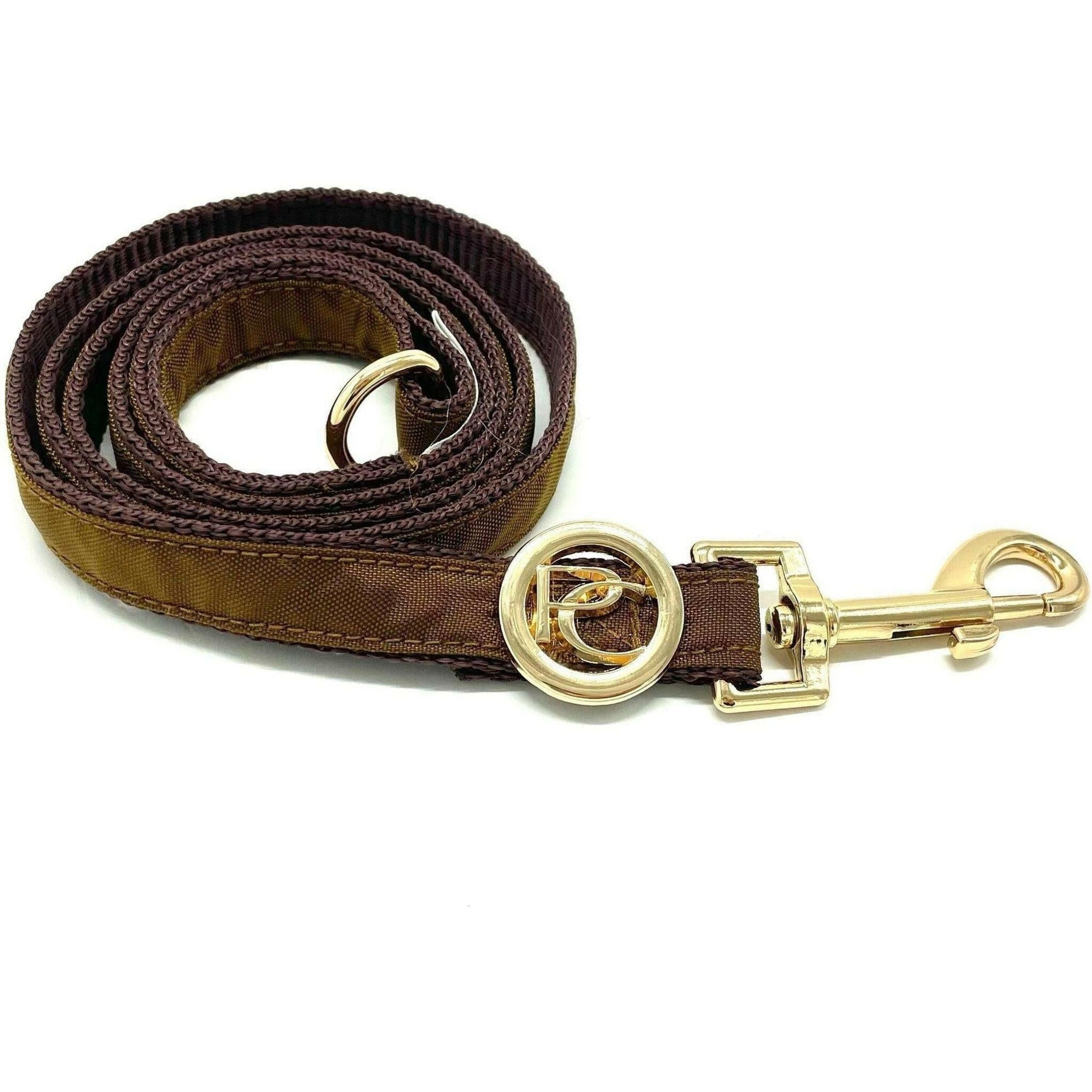 Old Gold Rain Matching Leash.