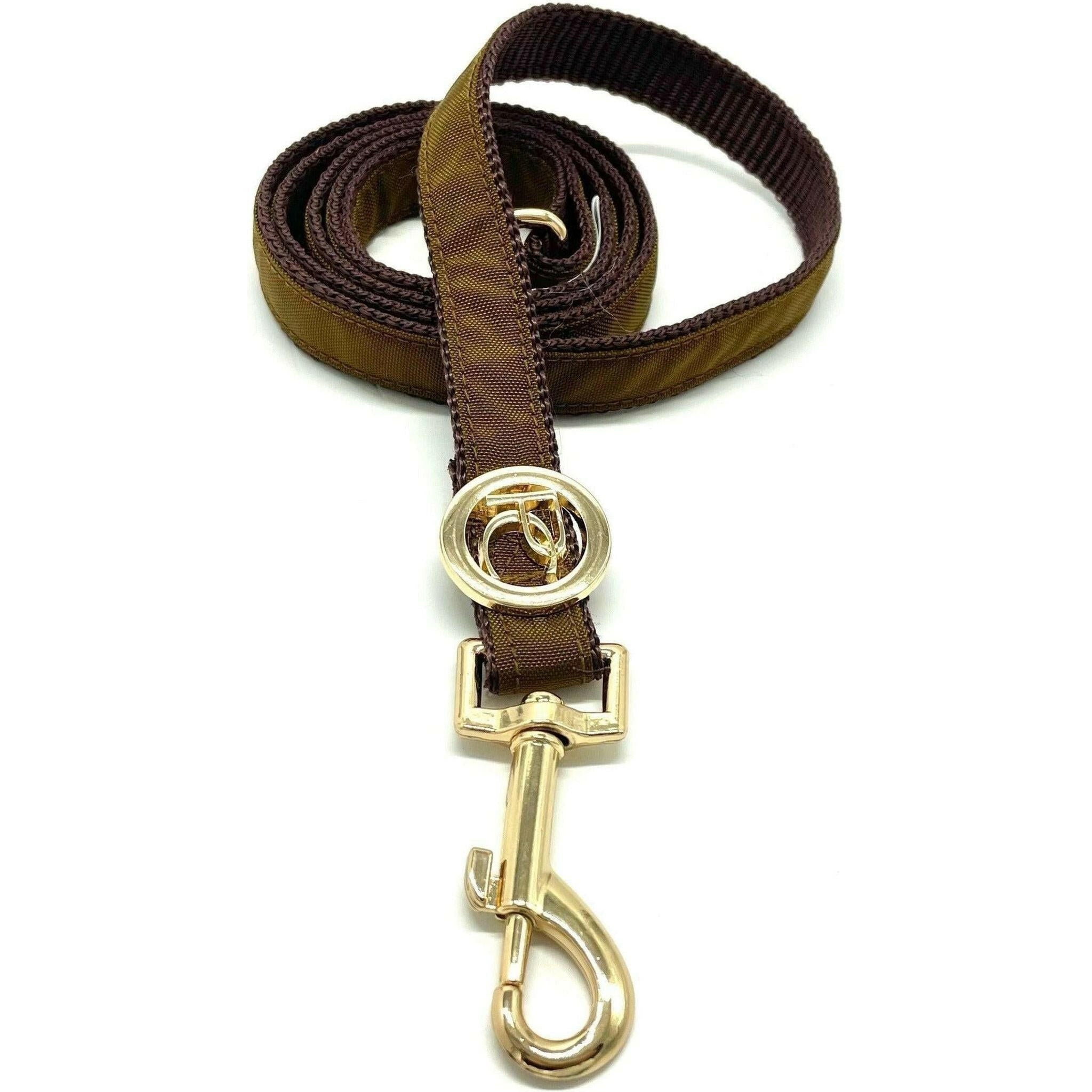 Old Gold Rain Matching Leash.