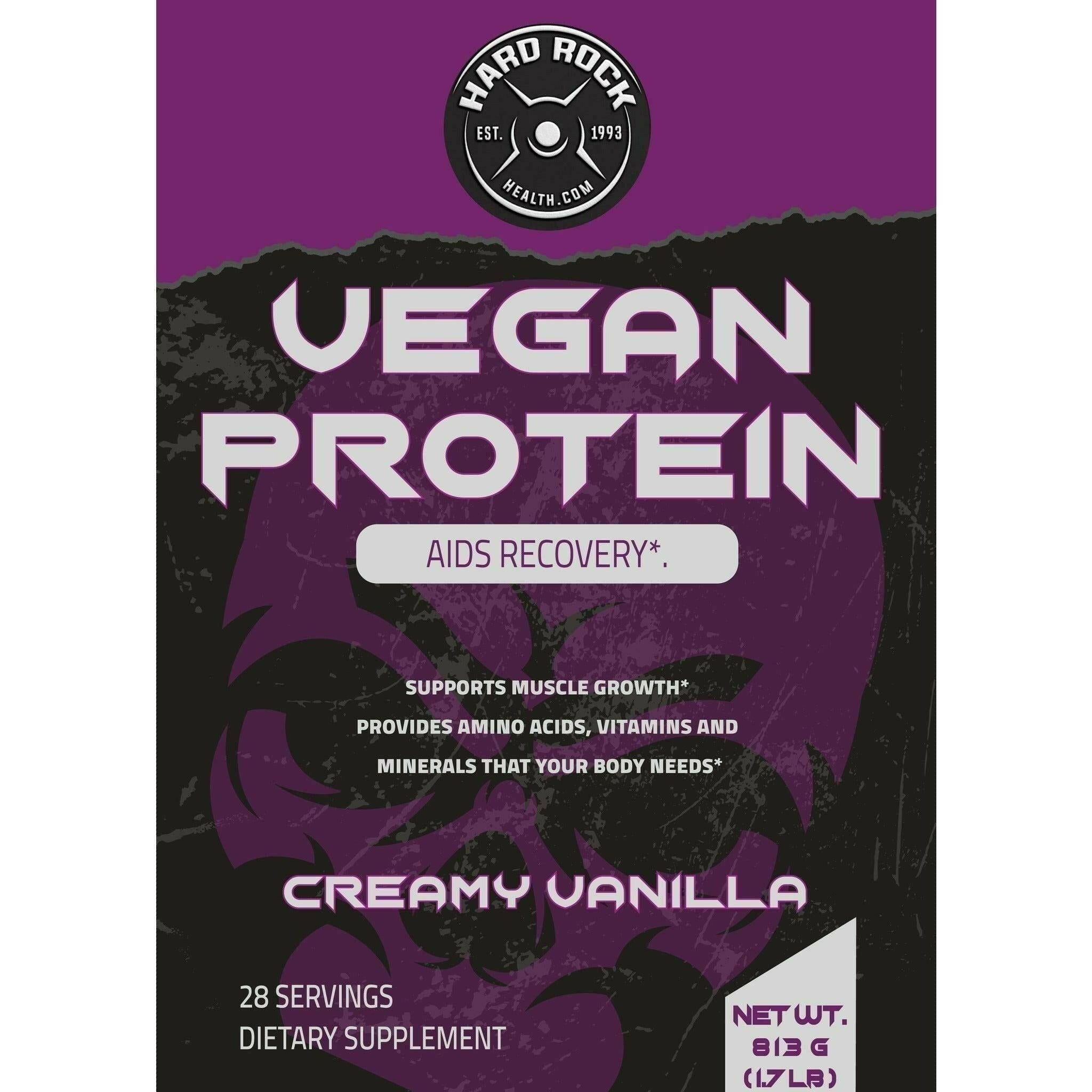 Organic Vegan Protein- Hard Rock Health®.