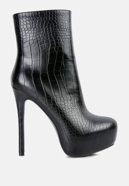 Orion High Heeled Ankle Boot