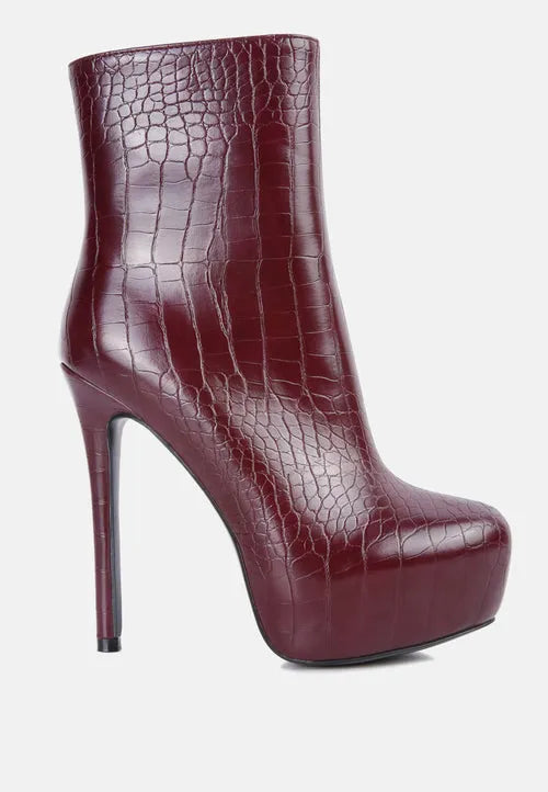 Orion High Heeled Ankle Boot