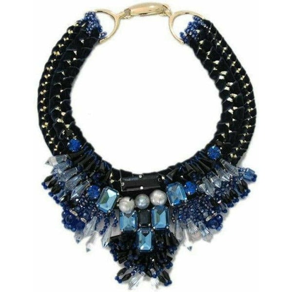 Ornate Necklace Blue