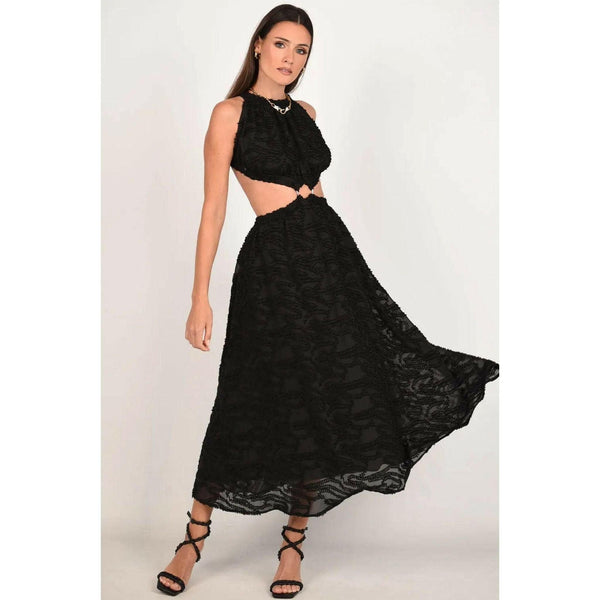 Out of Your Reach Maxi Backless Dress