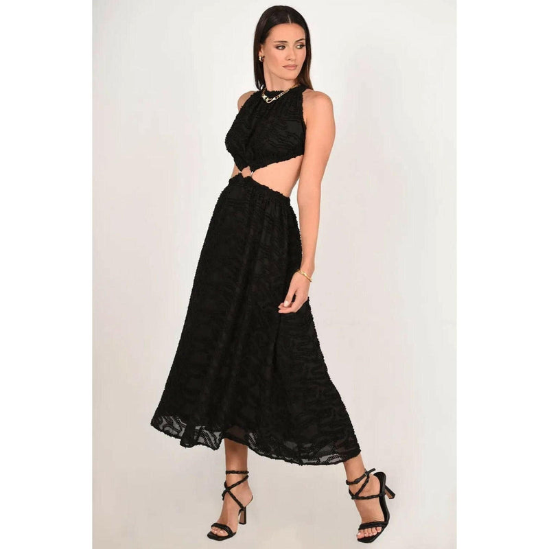 Out of Your Reach Maxi Backless Dress