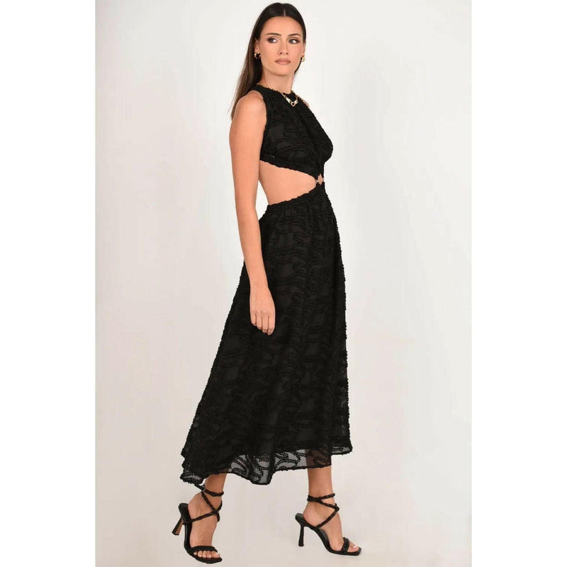 Out of Your Reach Maxi Backless Dress