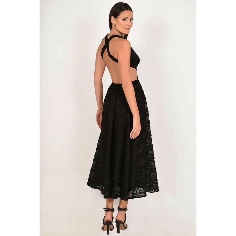 Out of Your Reach Maxi Backless Dress