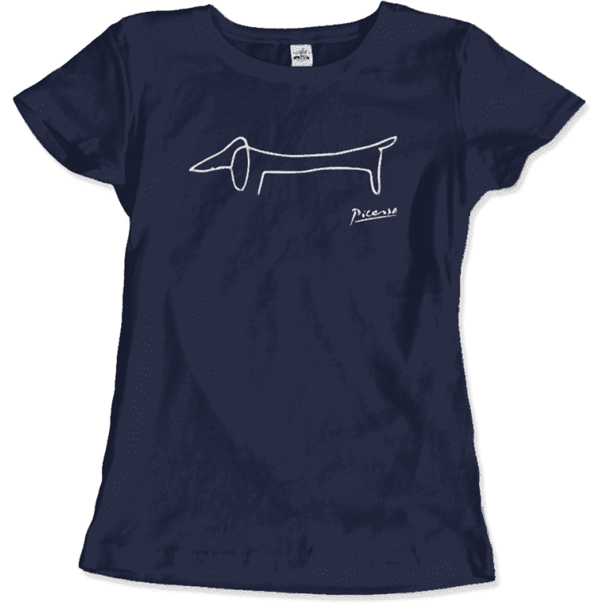 Pablo Picasso Dachshund Dog (Lump) Artwork T-Shirt.